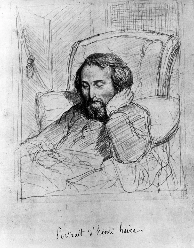 Ritratto di Heinrich Heine
